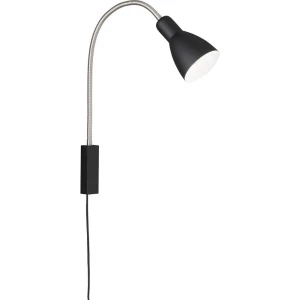Fischer & Honsel Lolland 30391 noćna svjetiljka, stolna svjetiljka E27    nikal (mat), crna (mat) slika