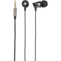 Stereo-slušalice Renkforce U ušima Slušalice s mikrofonom Crna (metalik) slika