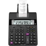 Ispisni stolni kalkulator Casio HR-200 RCE Crna Zaslon (broj mjesta): 12 baterijski pogon, Električni pogon (opcijski) (Š x V x