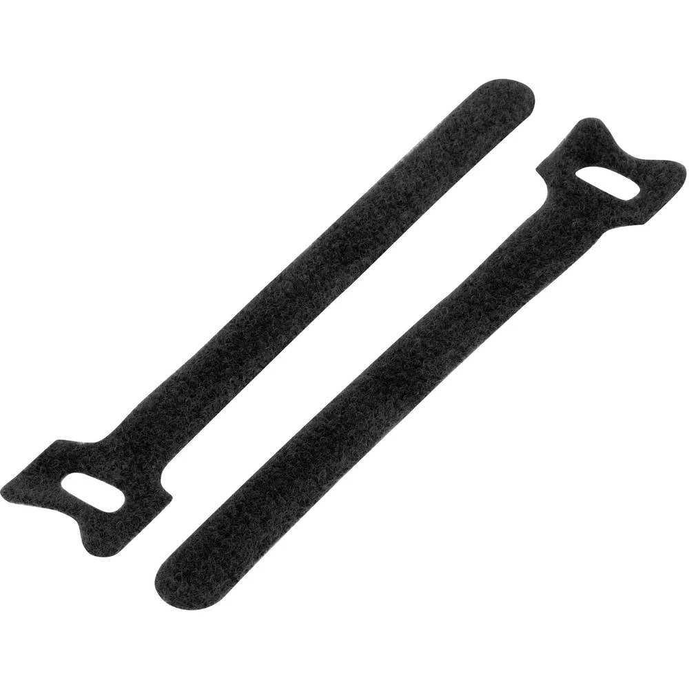 TRU COMPONENTS TC-12351676  prianjajuća kabelska vezica za povezivanje grip i mekana vunena tkanina (D x Š) 135 mm x 12 slika