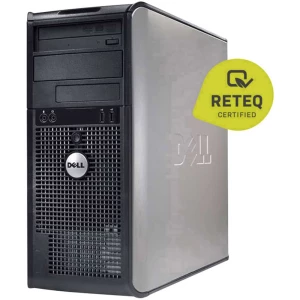 Desktop PC (obnovljeni) Dell Optiplex 780MT Intel® Core™ 2 Duo 4 GB 250 GB HDD Windows® 10 Home Intel GMA 4500 slika