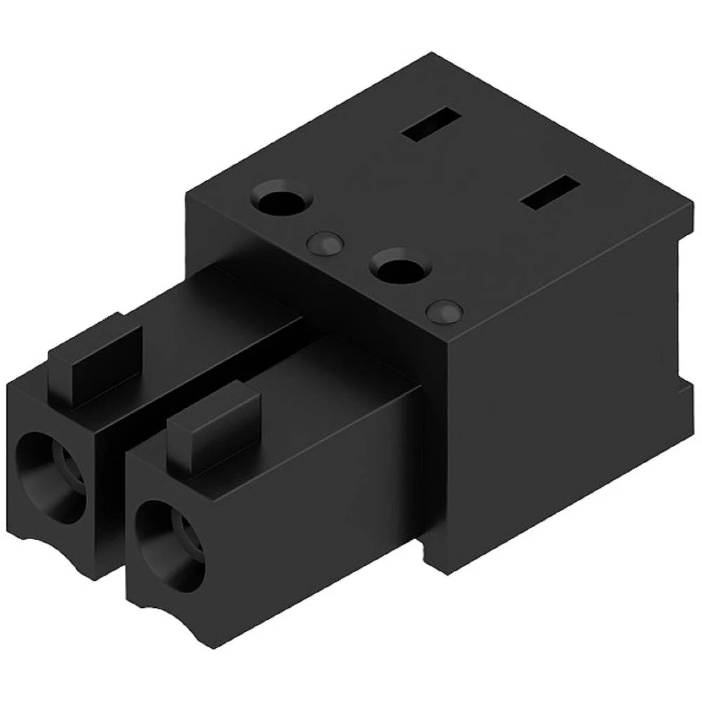 Utični konektor za tiskanu pločicu BCL-SMT 3.81/02/90 1.5SN BK RL Weidmüller 390 ST slika