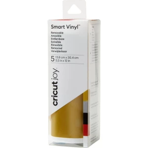 Cricut Joy Smart Vinyl Removable folija  srebrna, zlatna, crna, crvena, bijela slika