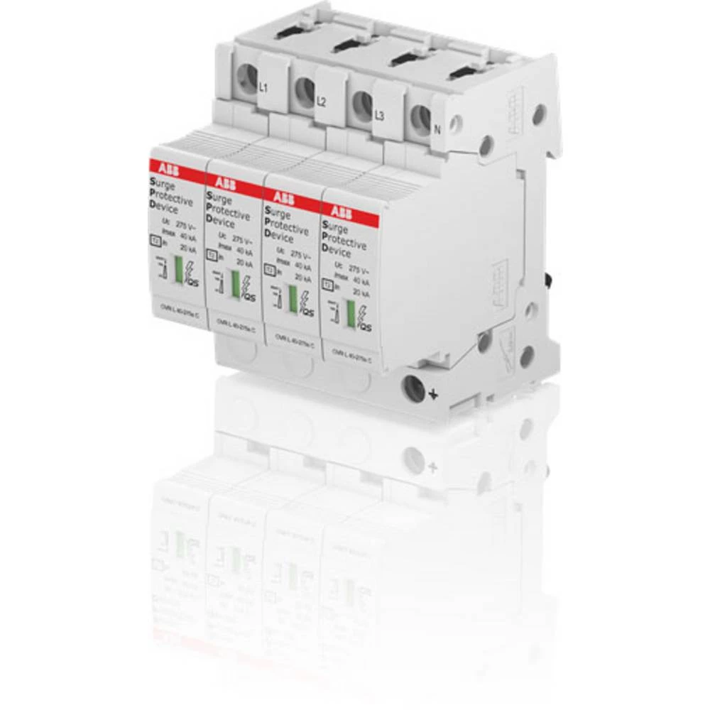 ABB 2CTB815704R2300 OVR T2 4L 40-275s P QS odvodnik za prenaponsku zaštitu   20 kA slika