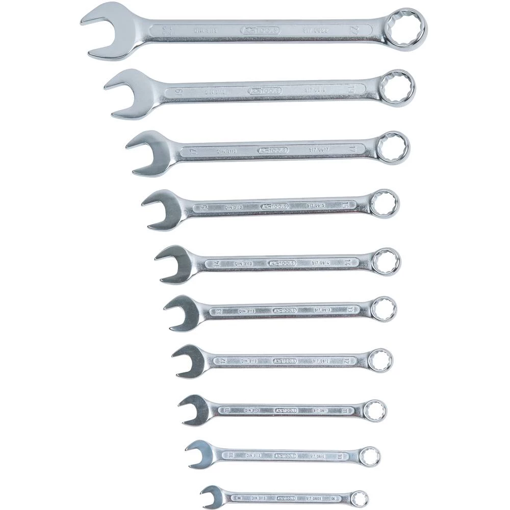KS Tools 517.0080 517.0080 komplet prstenasto-viličastih ključeva Veličina ključa (metrička) (naslov) 8 - 22 mm slika