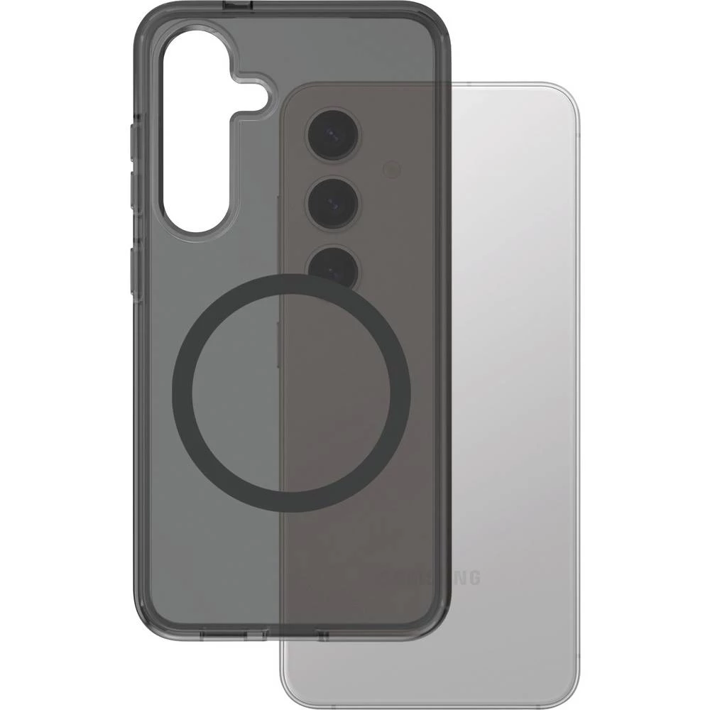 PanzerGlass CARE Flagship Urban Combat Smokey stražnji poklopac za mobilni telefon Samsung Galaxy S25 crna induktivno pu slika