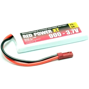 Red Power lipo akumulatorski paket za modele 3.7 V 900 mAh  25 C softcase JST, BEC slika