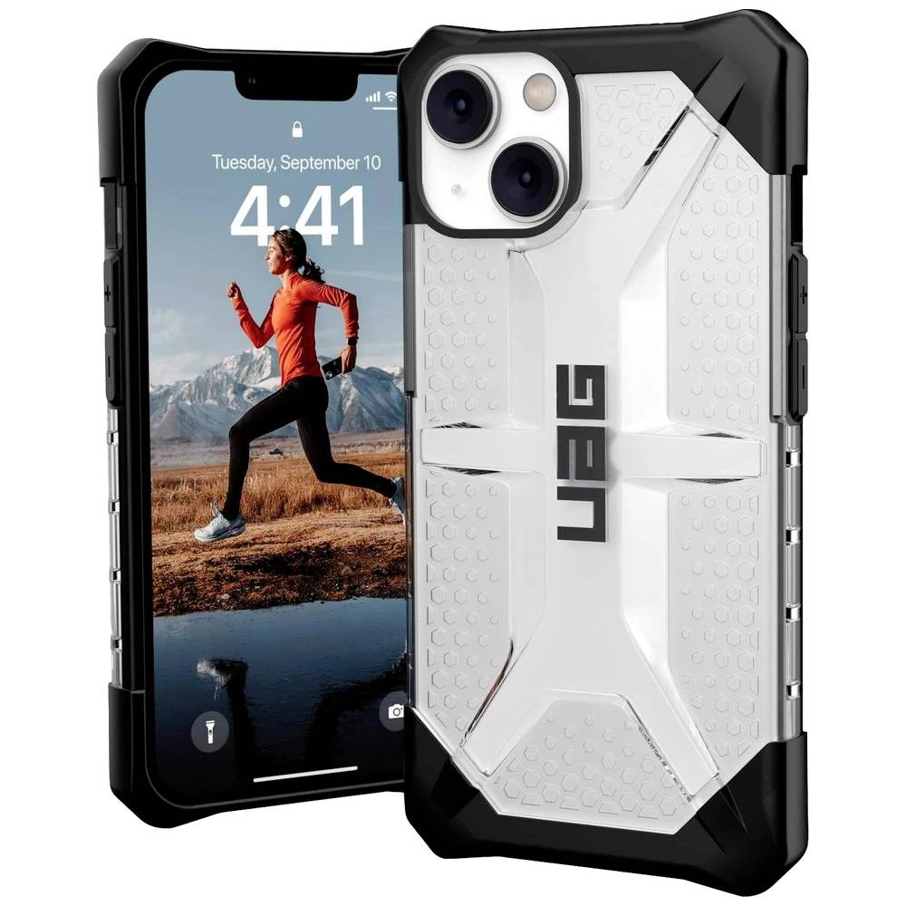 Urban Armor Gear Plasma Pogodno za model mobilnog telefona: iPhone 14, iPhone 13, prozirna Urban Armor Gear Plasma case Apple iPhone 14, iPhone 13 prozirna slika