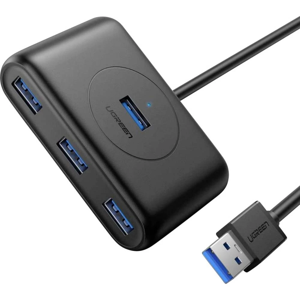 UGREEN USB kabel USB 3.2 gen.1 USB-A utikač, USB-A utičnica, USB-A utičnica, USB-A utičnica, USB-A utičnica crna 20290 slika