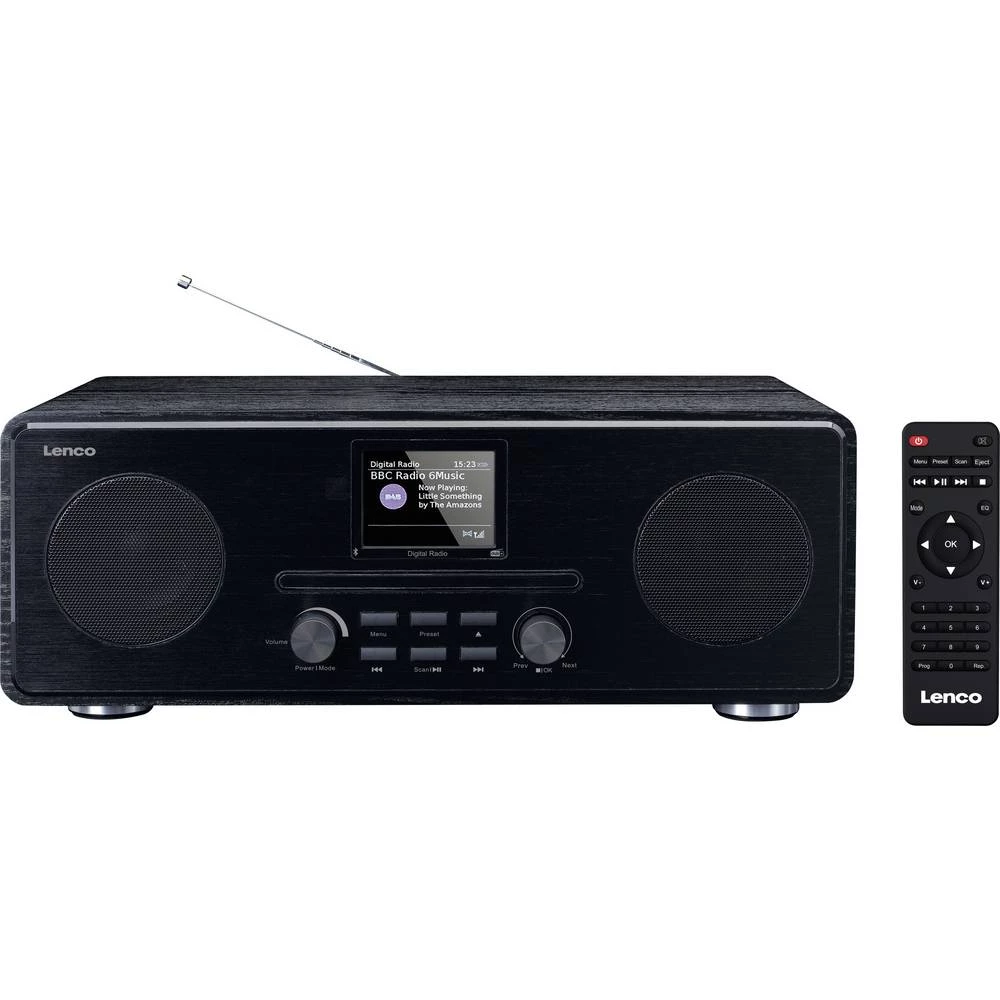 Lenco DAR-061BK - DAB+/FM-Radio mit CD-Player und Bluetooth CD radio slika
