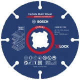 Bosch Accessories EXPERT Carbide Multi Wheel X-LOCK 2608901192 rezna ploča ravna 1 komad 115 mm 22.23 mm 1 St.