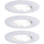 LED ugradno svjetlo za kupaonicu 3-dijelni komplet 18 W Neutralno-bijela Paulmann 99927 Calla Mat-bijela