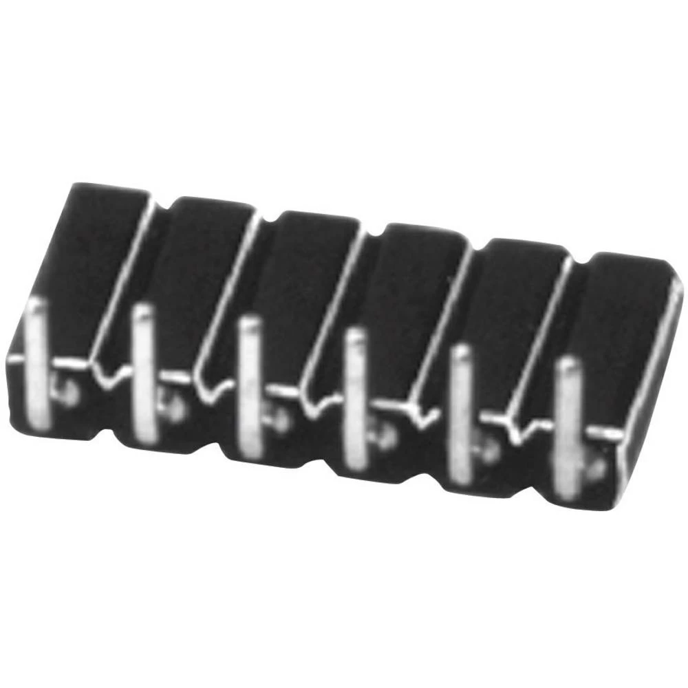 W & P Products precizna letva sa ženskim kontaktima Broj redova: 1 Broj polova po redu: 4 154-004-1-50-00 1 St. slika