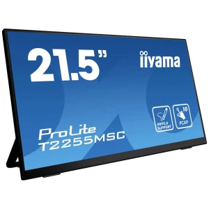 Iiyama ProLite zaslon na dodir Energetska učinkovitost 2021: D (A - G)  54.6 cm (21.5 palac) 1920 x 1080 piksel 16:9 5 ms HDMI™, DisplayPort, USB IPS LED slika