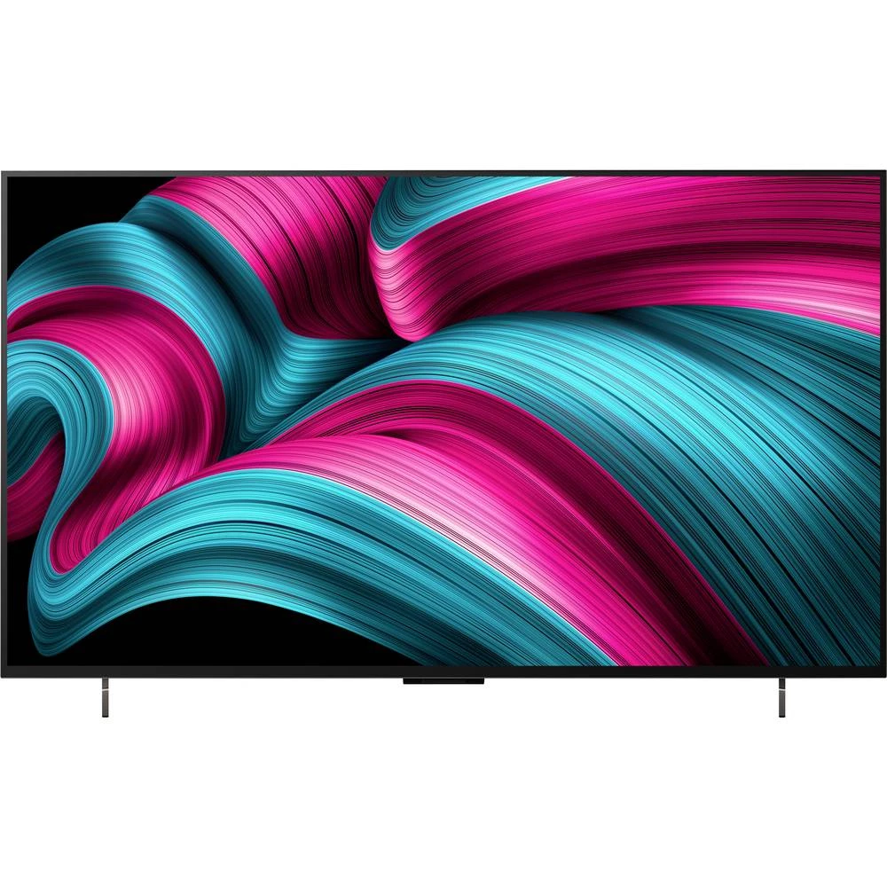 LG Electronics OLED42C5ELB OLED-TV 106 cm 42 palac Energetska učinkovitost 2021 G (A - G) crna slika