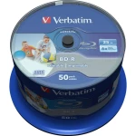 Blu-ray BD-R SL prazan 25 GB Verbatim 43812 50 ST Vreteno Za tiskanje