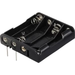 TRU COMPONENTS TC-13220588 baterije - držač 4x micro (AAA) kontaktni polovi (D x Š x V) 52 x 49 x 13 mm