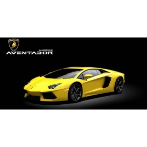 Pocher Lamborghini Aventador LP700-4 - Yellow 1:8 model automobila slika