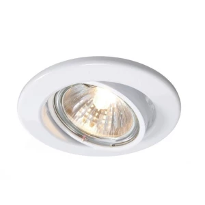 Deko Light Einauring 89 GU10 110032 stropni ugradni prsten LED, halogena žarulja GU10  35 W prometno bijela (RAL 9016) slika