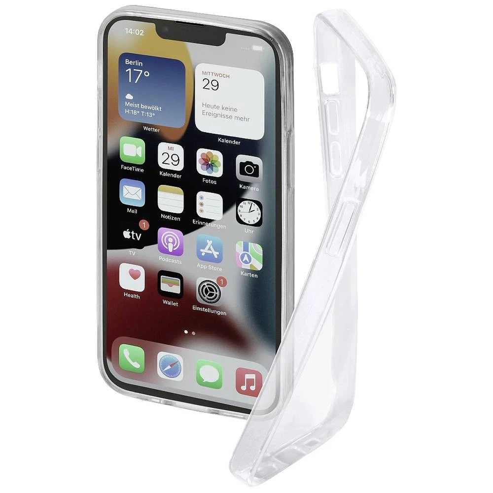 Hama Crystal Clear Pogodno za model mobilnog telefona: iPhone 14 Pro, prozirna Hama Crystal Clear etui Apple iPhone 14 Pro prozirna slika