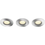 Philips Lighting Hue ugradbena LED svjetiljka 871951434081700 Hue White Amb. Adore Deckenspots rund 3 flg. silber 350l
