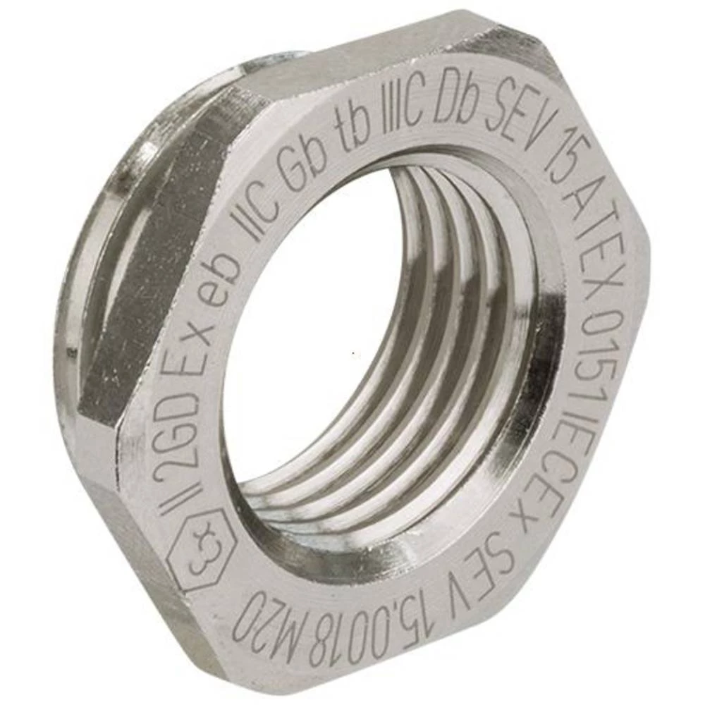 Kaiser Elektro EX3500.29.25 redukcija PG25 M25 mesing (niklovani) 1 St. slika