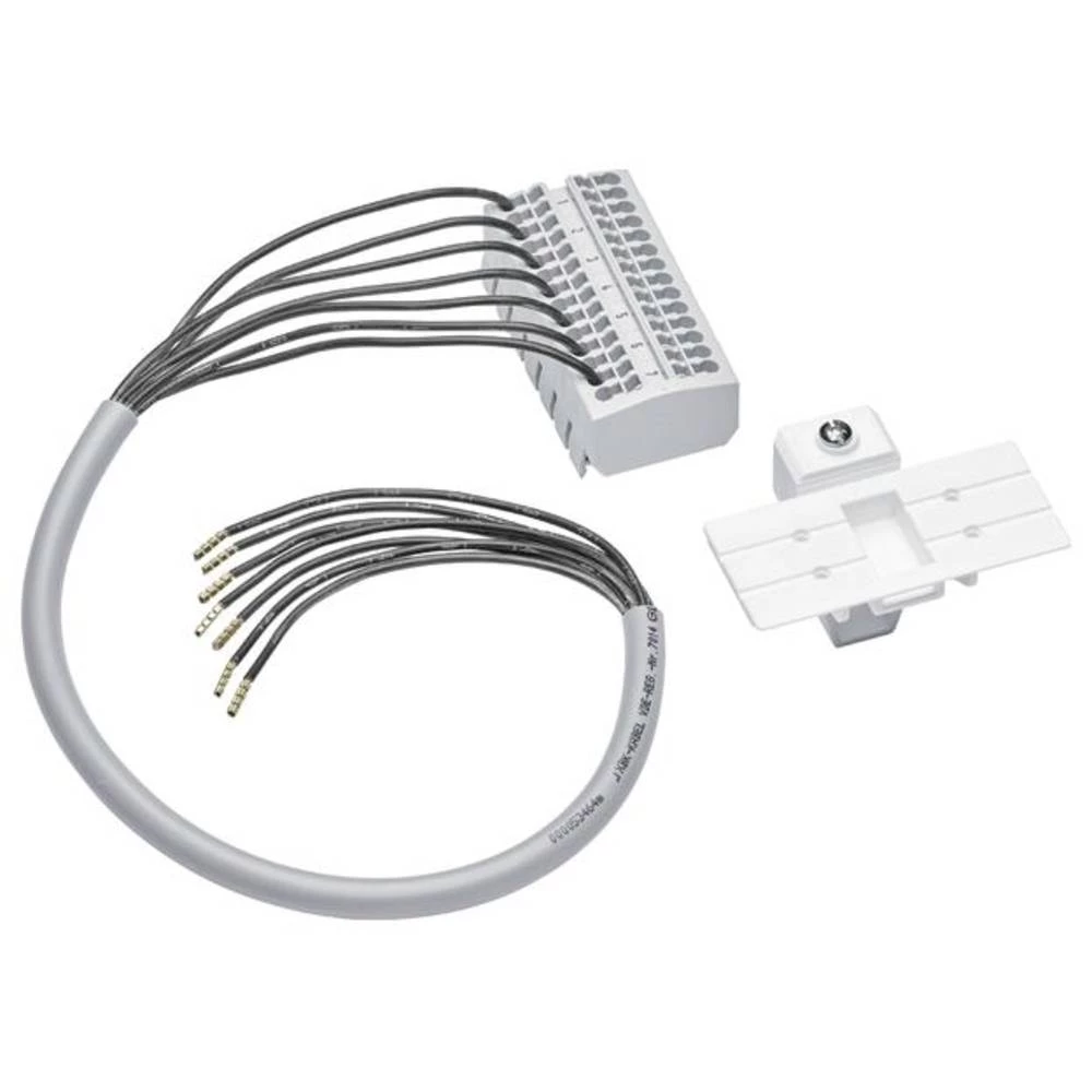 Hager ZY12ST montažni paket smeđa boja, plava boja 7-polni 1 St. slika