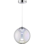 LED viseća svjetiljka 8.5 W Toplo-bijela WOFI Grace 6164.01.01.8300 Krom boja