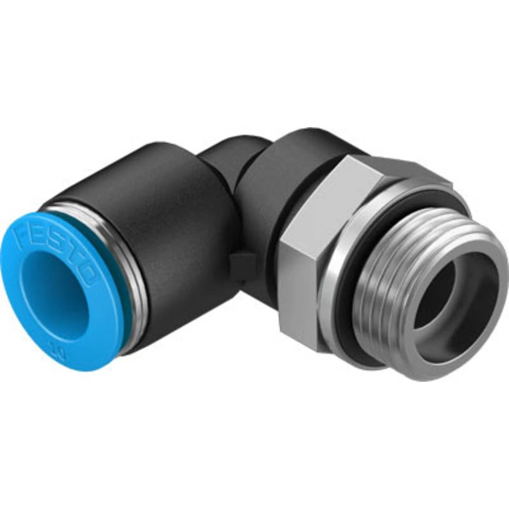 FESTO kutni priključak 186123 QSL-G3/8-10 Ø cijevi: 10 mm Veličina navoja: G3/8" 1 St. slika