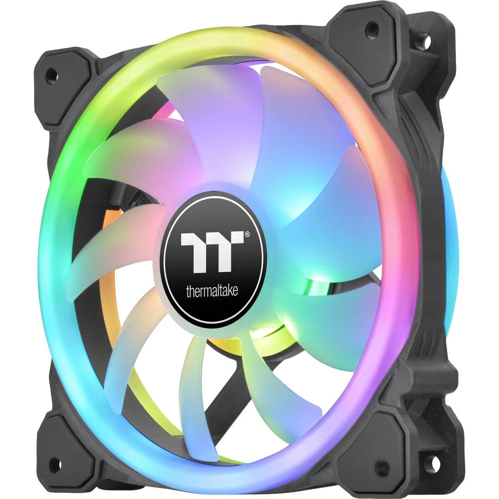 Thermaltake CL-F138-PL14SW-A ventilator za PC kućište crna (Š x V x D) 184 x 149 x 182 mm uklj. LED rasvjeta, uklj. upra slika