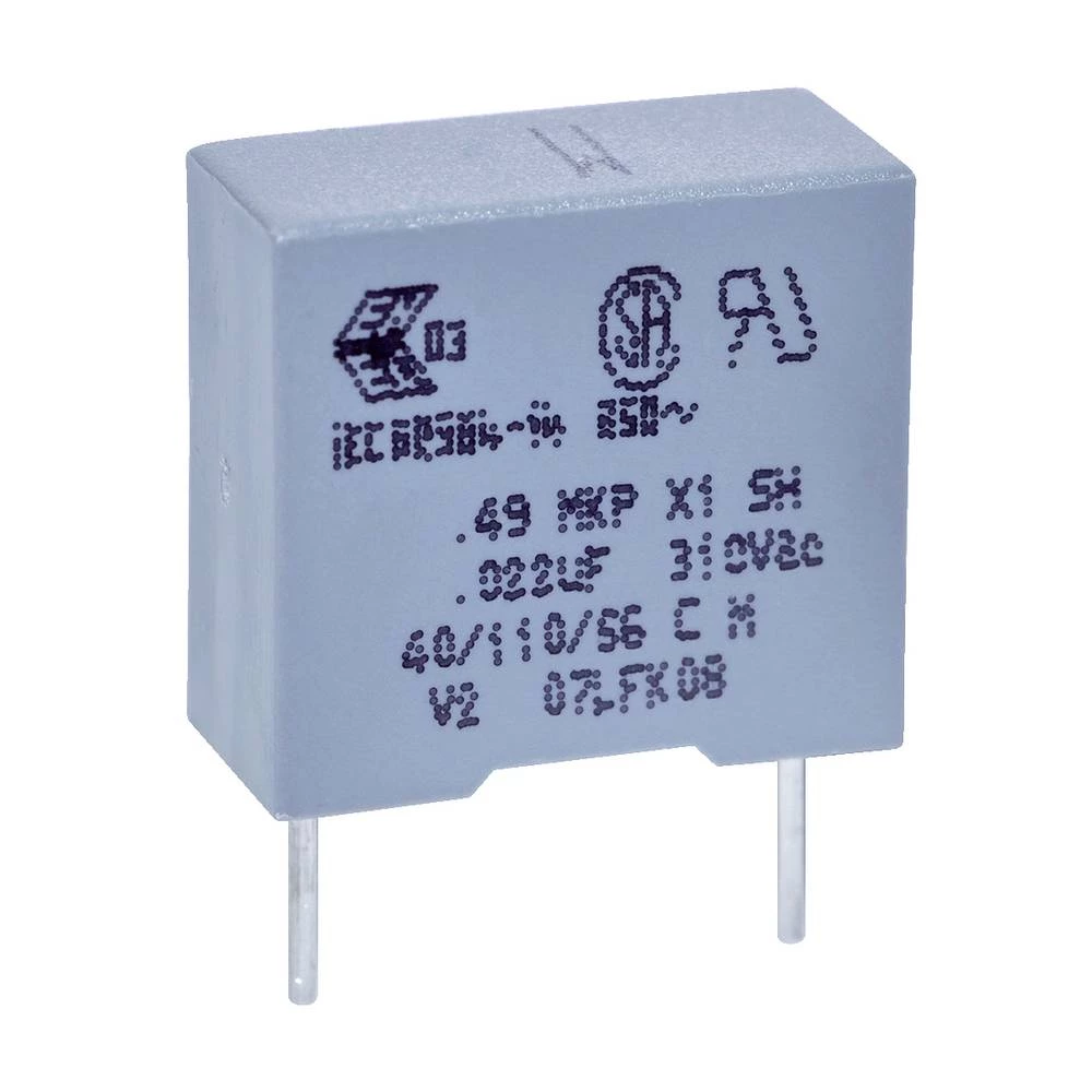 Kemet folijski kondenzator MKT radijalno ožičen 310 V/AC 20 % (D x Š x V) 26.5 x 8.5 x 17.0 mm 1 kom. slika