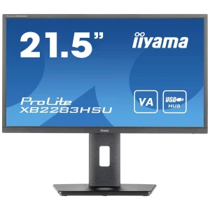Iiyama XB2283HSU-B1 LED zaslon 54.6 cm (21.5 palac) Energetska učinkovitost 2021 E (A - G) 1920 x 1080 piksel Full HD 1 ms USB, HDMI™, DisplayPort, slušalice (3.5 mm jack) VA LED slika