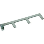 DEHN 900461 Erdungsbügel einphasig 3-polig 10 TE mit Anschlußklemme bis 25 mm² šina za uzemljenje za prenaponsku zaštitu     1 St.