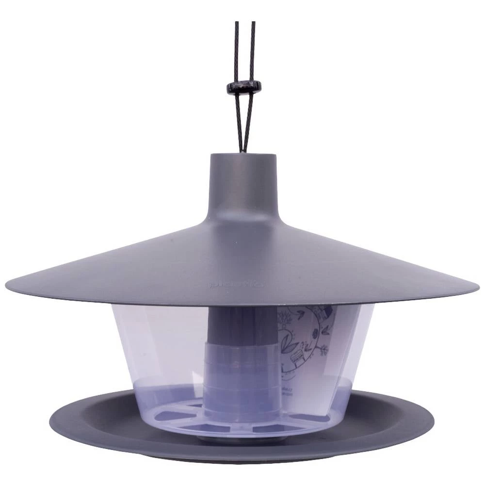 Plastia 1606970115 Hranilica za ptice Finch antracit kom. slika