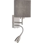 Fischer & Honsel Dreamer 30315 zidna svjetiljka E27  4 W  nikal (mat), pješčano-siva