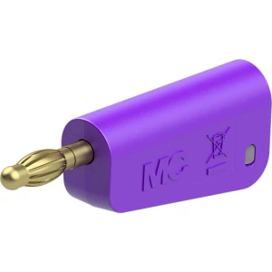 Stäubli LM-4A-39 lamelni utikač utikač Zatik-Ø: 4 mm ljubičasta 1 St. slika