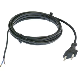 as - Schwabe 70652 Mrežni kabel, priključni kabel za štednjak Euro priključni kabel 3m Crna slika