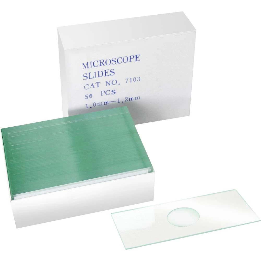 Bresser Optik Vertiefung 50er 5916600 objektna stakalca za mikroskop slika