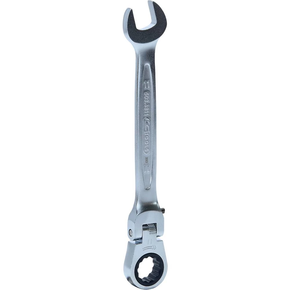 KS Tools 503.4811 503.4811 viličasto okasti ključ s račnom Veličina ključa (metrička) (naslov) 11 mm slika