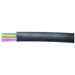 econ connect MPFK10SW plosnati tračni kabel   crna 100 m