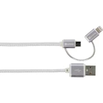 Skross iPod/iPhone/iPad Pro/iPad USB kabel [1x USB - 1x muški konektor micro USB , muški konektor Apple dock lightning]