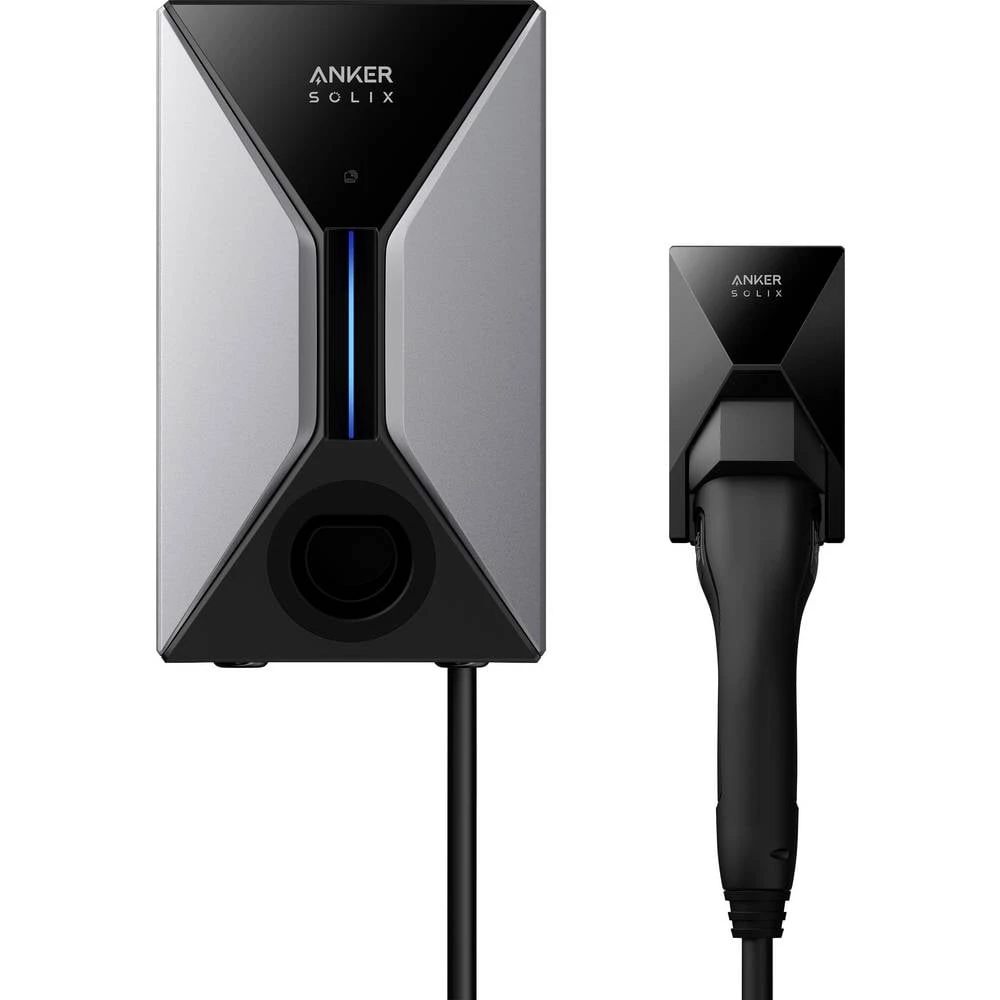 Anker Anker SOLIX V1 Smart EV Charger 22KW CAB Wallbox tip 2 32 A 22 kW aplikacija, RFID slika