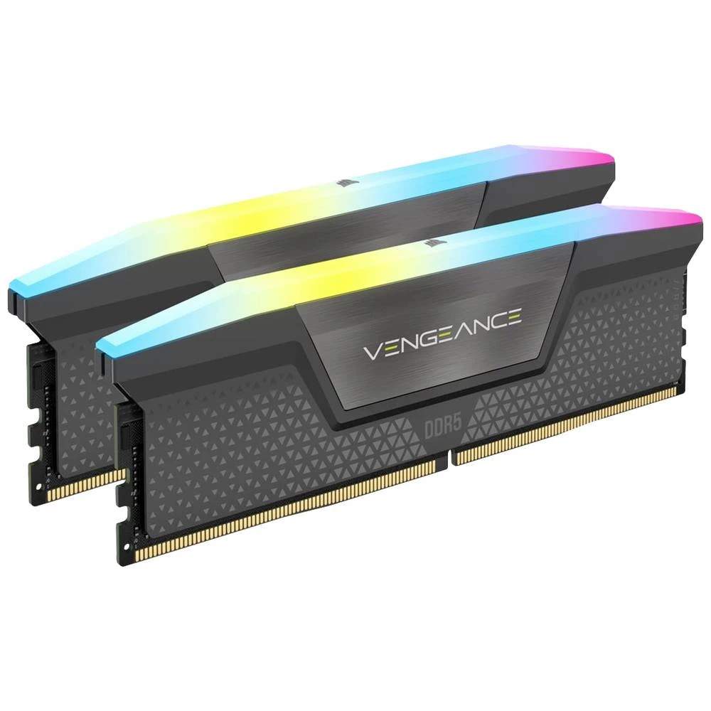Corsair VENGEANCE RGB DDR5 komplet radne memorije za računalo DDR5 32 GB 2 x 16 GB na ECC-u 5200 MHz 288pin DIMM CL40- slika