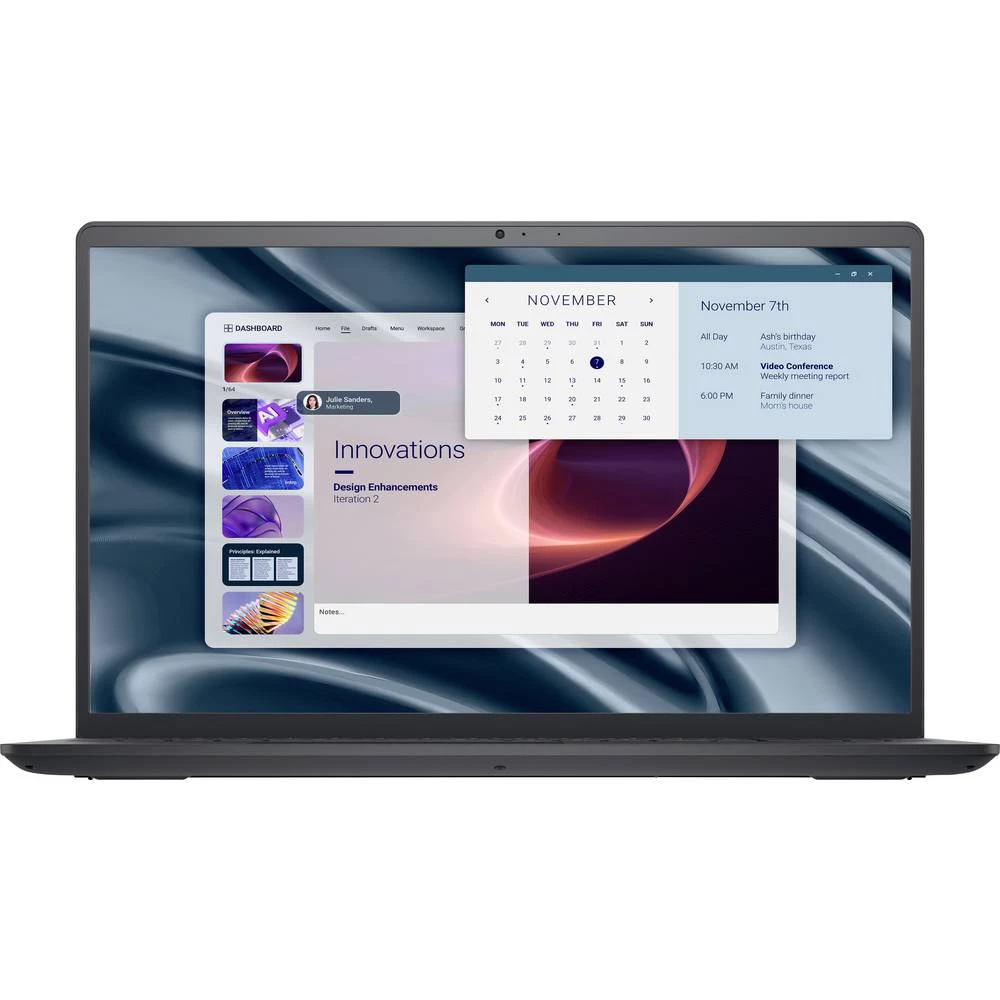 Dell Notebook "Pro 15 Essential PV15255" 39.6 cm (15.6 palac) Full HD AMD Ryzen 3 7320U 8 GB RAM 512 GB SSD njemačka, qw slika