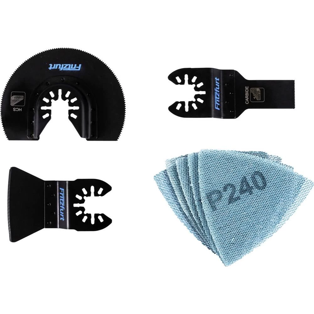 FRITZFURT 3501-2008 karbid komplet dodatne opreme za višenamjenski alat 8-dijelni 1 Set slika