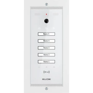 Bellcome    VPA.5FR03.BLW04    video portafon za vrata    žičani    vanjska jedinica    1 komad    bijela slika