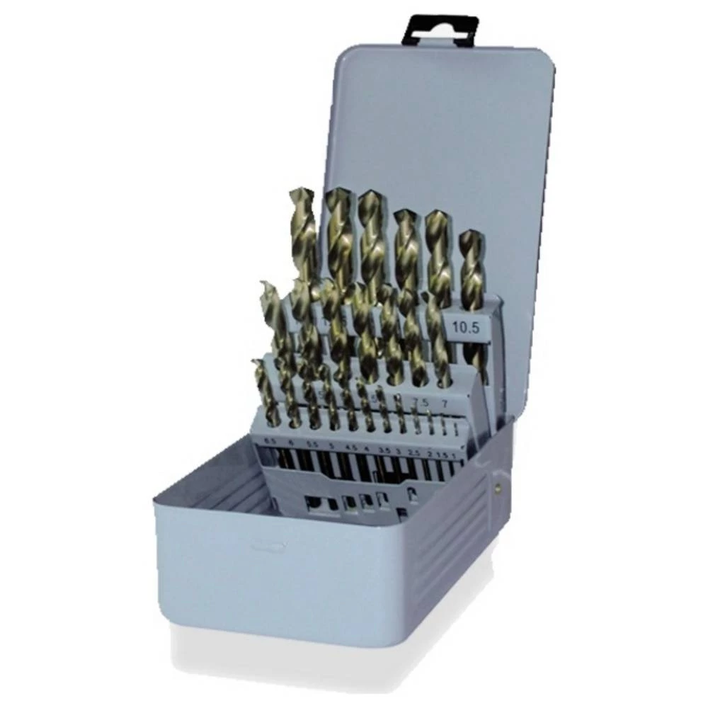 Alarm Werkzeuge 56031072 set spiralnih svrdla 1 mm, 1.5 mm, 2 mm, 2.5 mm, 3 mm, 3.5 mm, 4 mm, 4.5 mm, 5 mm, 5.5 mm, 6 mm slika