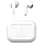 RYGHT MINO  In Ear Headset Bluetooth® stereo bijela smanjivanje šuma mikrofona indikator napunjenosti baterije, slušalice s mikrofonom, kutija za punjenje, kontrola na dodir