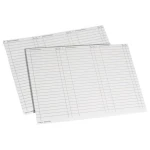 Hager ZZ90A listovi za označavanje universZ stolni krug DIN A4 10 komada Hager ZZ90A listi za označavanje bijela