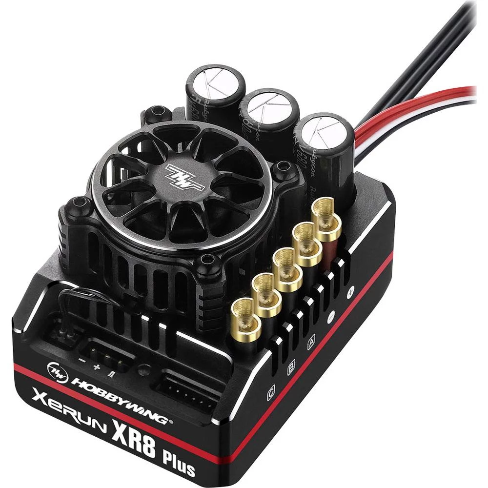 Hobbywing Xerun XR8 Plus G2S upravljač brzine za istosmjerne beskontaktne modele automobila Opteretivost (maks. A): 1080 slika